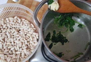 ZUPPA DI FAGIOLI preparazione 2