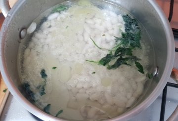 ZUPPA DI FAGIOLI preparazione 4