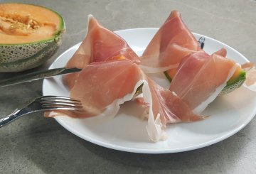 PROSCIUTTO E MELONE preparazione 3