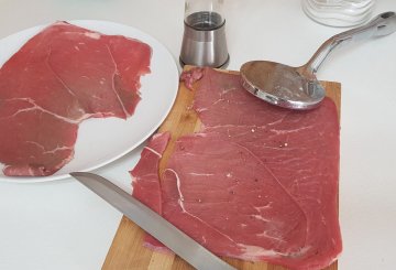 BRACIOLA NAPOLETANA preparazione 0