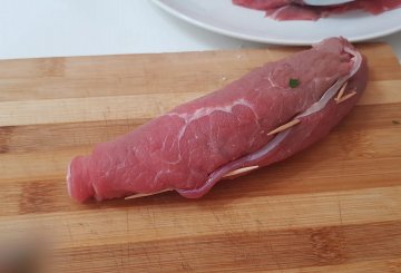 BRACIOLA NAPOLETANA preparazione 3