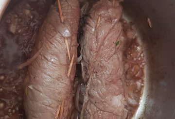 BRACIOLA NAPOLETANA preparazione 5