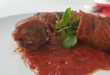 BRACIOLA NAPOLETANA preparazione 8