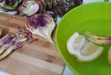 LASAGNE AI CARCIOFI preparazione 0