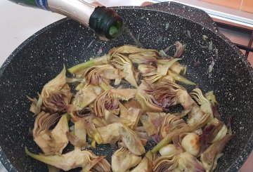 LASAGNE AI CARCIOFI preparazione 2