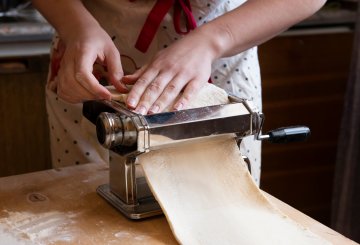 GARGANELLI FATTI IN CASA preparazione 3