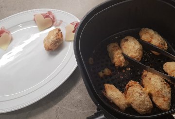 INVOLTINI DI POLLO IN FRIGGITRICE AD ARIA preparazione 11