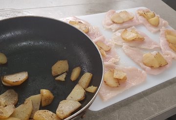 INVOLTINI DI POLLO IN FRIGGITRICE AD ARIA preparazione 2