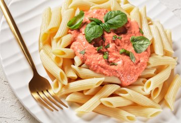 PASTA PANNA E POMODORO BIMBY preparazione 2