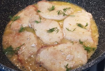 SCALOPPINE DI MAIALE preparazione 5