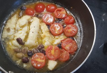 PASTA CON MERLUZZO  preparazione 3