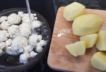 Purè Di Cavolfiore preparazione 1