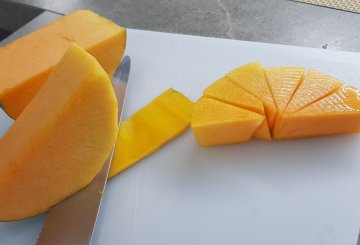 VELLUTATA DI ZUCCA E CAROTE preparazione 0