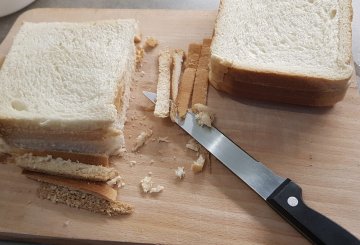 MOZZARELLA IN CARROZZA AL FORNO preparazione 0