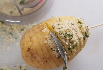 PATATE HASSELBACK preparazione 5