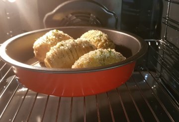 PATATE HASSELBACK preparazione 7