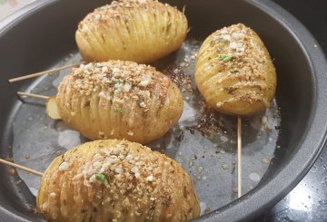 PATATE HASSELBACK preparazione 8