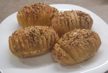 PATATE HASSELBACK preparazione 9