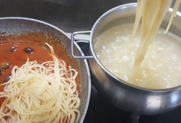 SPAGHETTI ALLA LUCIANA preparazione 11