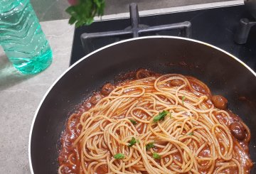 SPAGHETTI ALLA LUCIANA preparazione 12