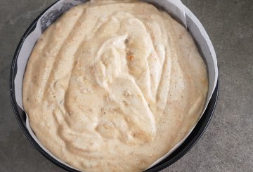 TORTA CAROTE E NOCI preparazione 9