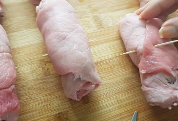 INVOLTINI DI CARNE  preparazione 5