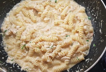 PASTA CON POLPA DI GRANCHIO preparazione 7