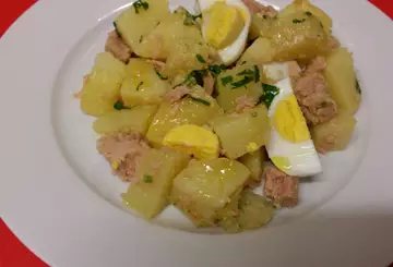 INSALATA DI PATATE CON TONNO