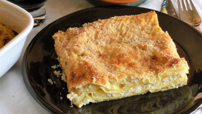 Lasagne al cavolfiore gratinate