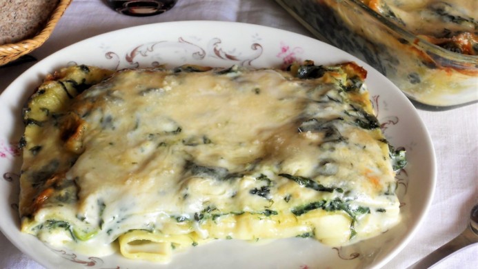 Lasagne con cime di rapa  