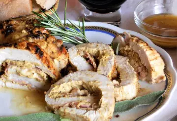 ROTOLO DI TACCHINO ALLA SENAPE