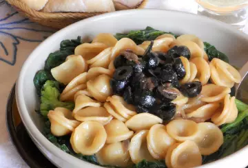 ORECCHIETTE RISOTTATE ALLE CIME DI RAPA   