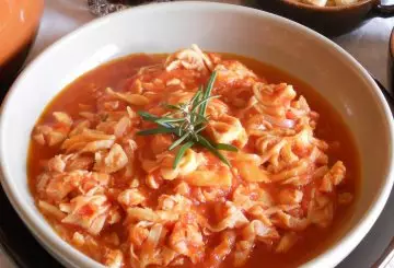 TRIPPA AL ROSSO DELLA NONNA