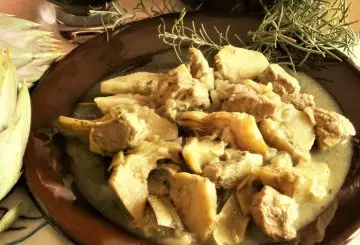 SPEZZATINO CON CARCIOFI AL CURRY