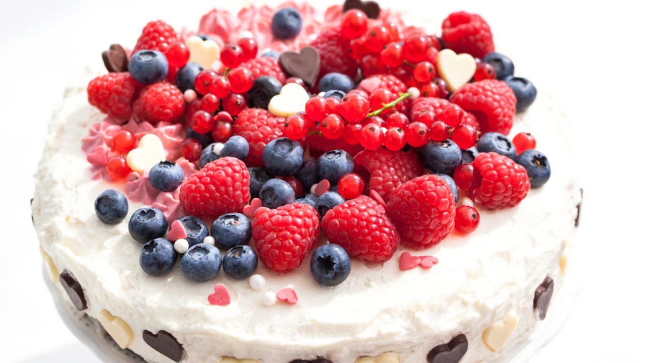 Torta con cuori