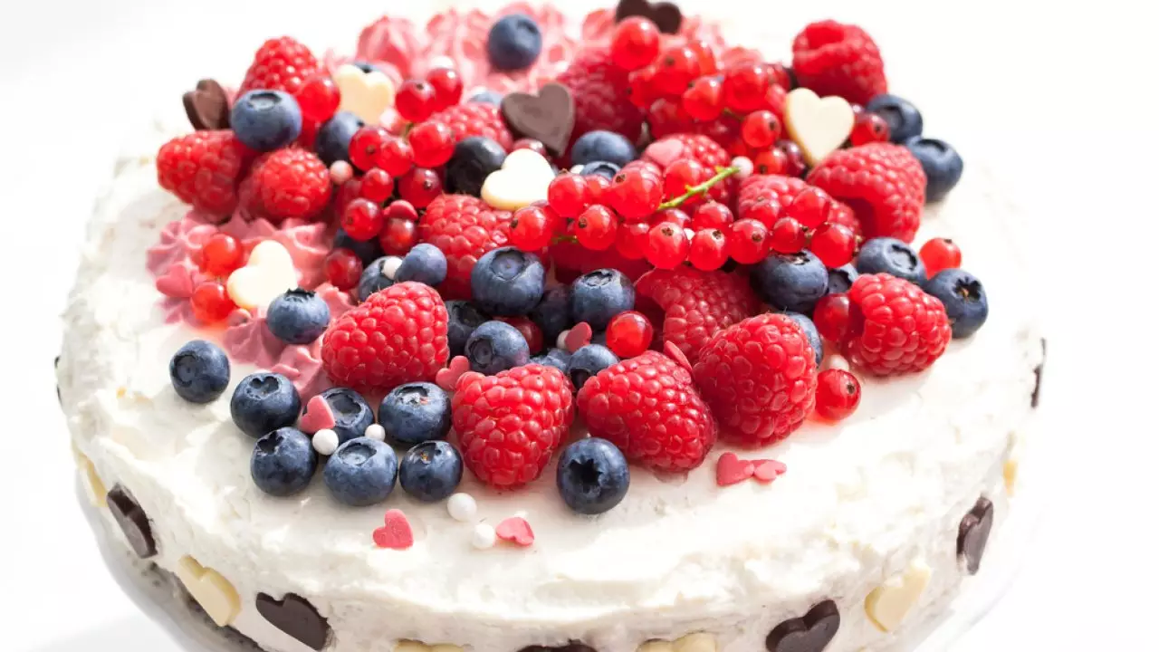 Torta con cuori Torta con cuori