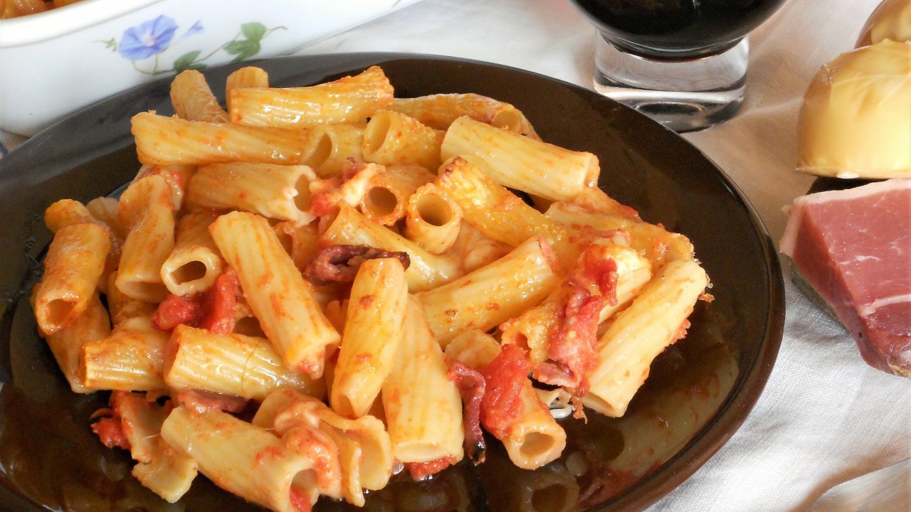 Pasta al forno allo speck