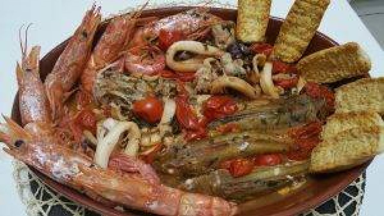 Zuppa di pesce senza fumetto