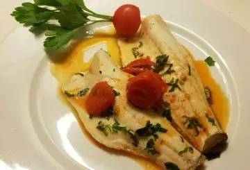 FILETTI DI BRANZINO IN PADELLA