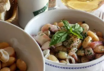 INSALATA DI TOTANI E FAGIOLI BIANCHI 