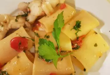PACCHERI CON RANA PESCATRICE