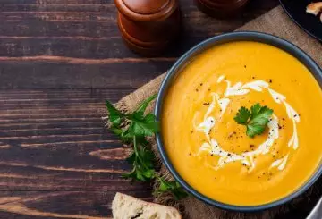 VELLUTATA DI CAROTE E ZUCCA BIMBY