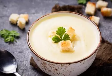 VELLUTATA DI CAVOLFIORE E PATATE BIMBY