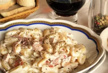 GNOCCHETTI SARDI, SPECK, WURSTEL E PANNA