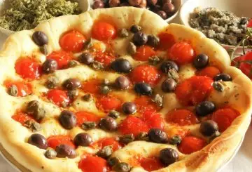 FOCACCIA ALLA MEDITERRANEA