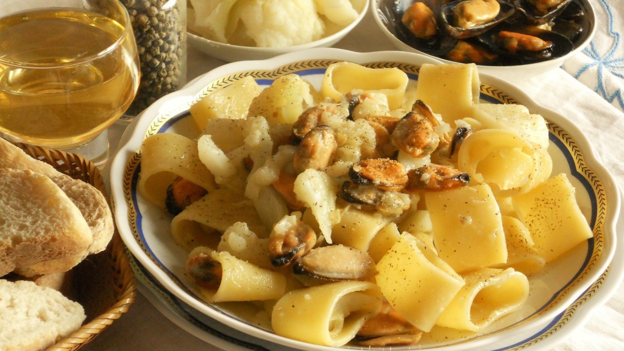 Pasta calamarata 