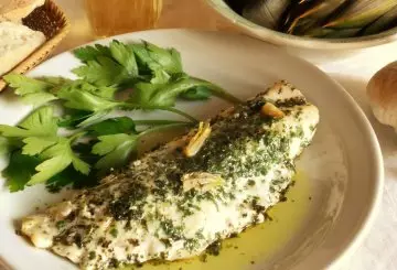 SCORFANO AGLIO E PREZZEMOLO IN PADELLA