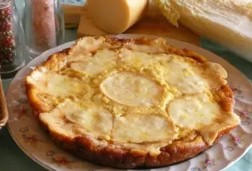 FRITTATA CON CAVOLO CINESE