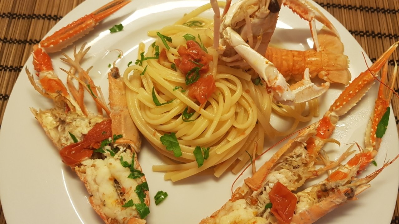 Linguine agli scampi