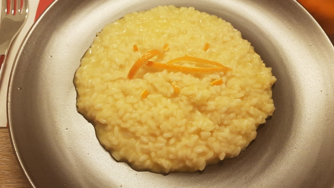 Risotto al mandarino 